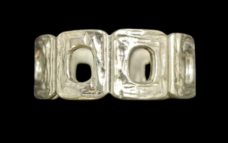 Stylish ca. 1940 W. FREY & CO Germany 835 Silver Designer Designer Ring