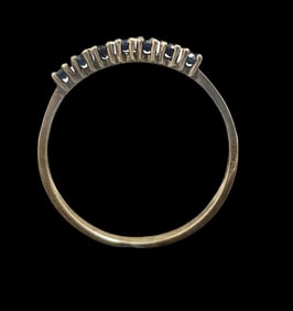 Beautiful ca. 1940 W. FREY & CO Germany 835 Silver & Gemstone Ring
