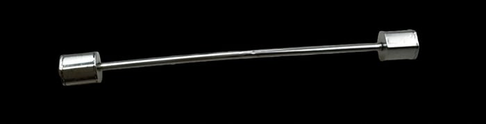 Vintage European 835 Silver Collar / Tie Bar