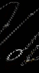 Antique European 800 Silver Pocket Watch Chain: Very good antique condition with minor patina according to age. Measures approx. 14 1/2" long and weighs ca. 10.4 grams. Tested for a minimum of 800 (80%) silver. SHIPPING: We ship in-house and charge