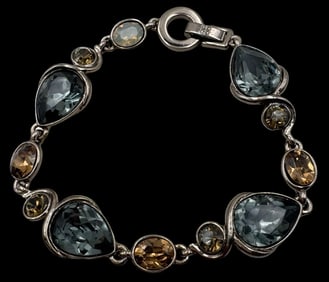 Vintage GIVENCHY Costume Jewelry Designer Bracelet