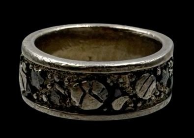 Very Unusual Vintage Silver Ring