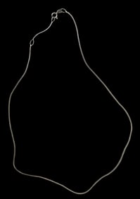 Vintage Sterling Silver Chain Necklace