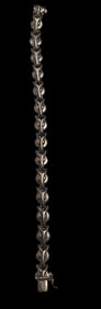 Beautiful Modern Italian Sterling Silver Bracelet