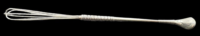 Vintage European 835 Silver Golf Club Champagne Stirrer
