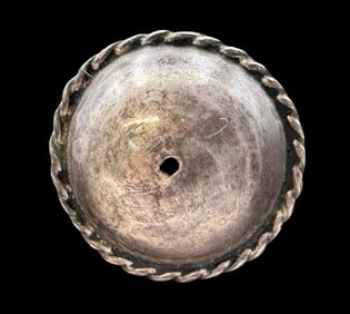 Unusual Antique Sterling Silver Pendant