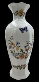 Vintage AYNSLEY England Fine Bone China Cottage Garden Floral Bud Vase