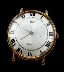 Vintage PIAGET 18K Gold Women's Wristwatch w/o Strap