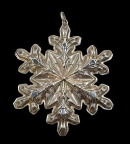 Vintage 1973 GORHAM Sterling Silver Christmas Ornament