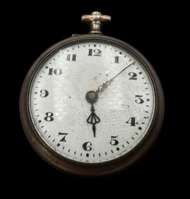 Antique Swiss 800 Silver Ladies Pocket Watch