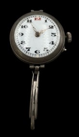 Antique Swiss Silver Metal Ladies Wrist Watch