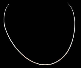 Vintage Italian Sterling Silver Necklace