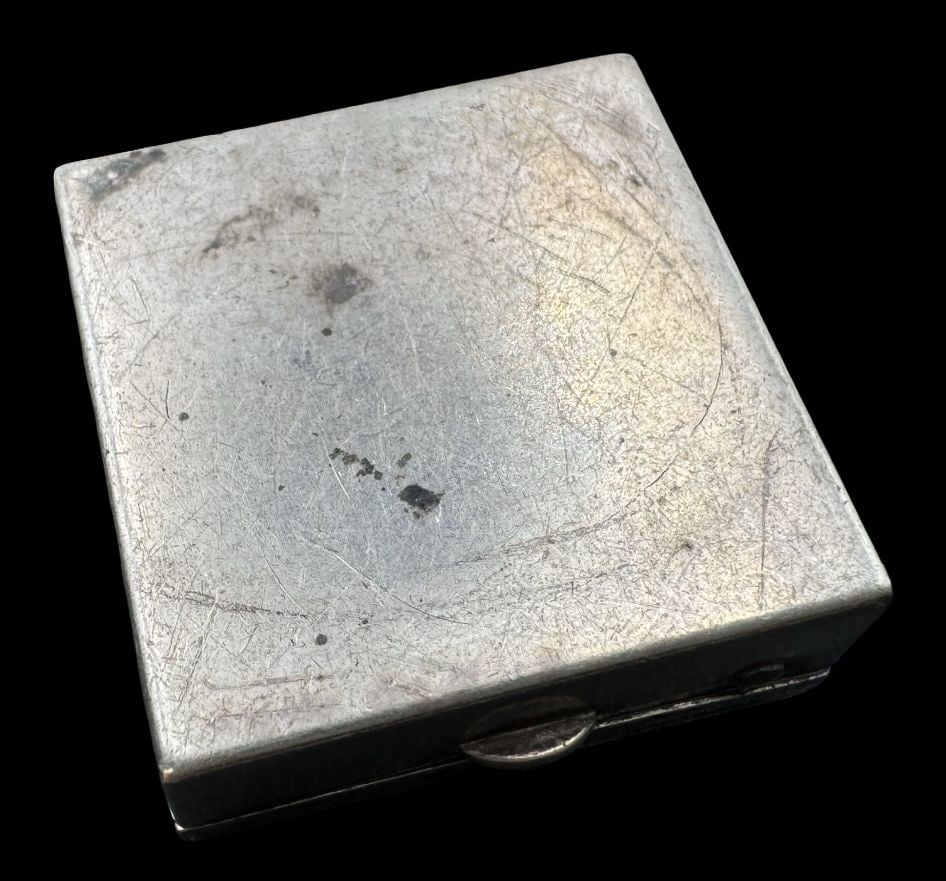 Vintage Sterling Silver Trinket, Snuff or Pill Box (1 of 4)