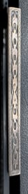 Ornate Vintage Sterling Silver Bar Brooch