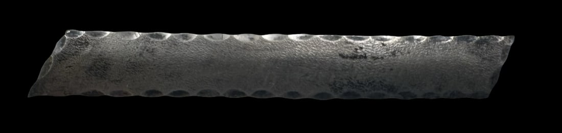 Vintage Handmade European 800 Silver Bar Brooch (1 of 3)