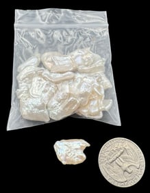 Jewelry Making Lot: Natural Pearls