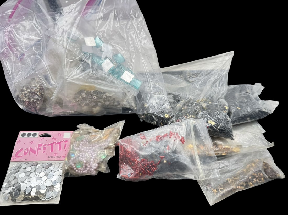 Jewelry Making Lot: Different Color & Size Beads (1 of 5)