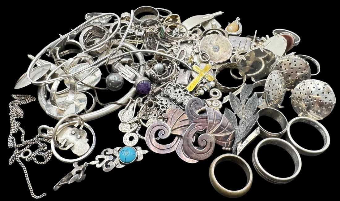 Lot of Sterling Silver Scrap (1 of 2)