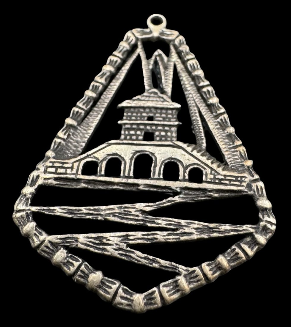 Unusual Vintage European 800 Silver Pendant Charm (1 of 2)