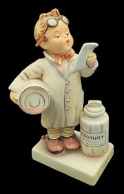 Vintage HUMMEL Germany "Little Pharmacist" Ceramic Figurine