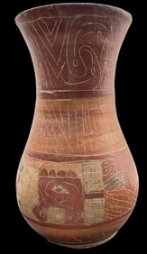 Mysterious Pre-Columbian or Native American Ceramic Jar