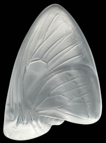 Exquisite Vintage LALIQUE France Crystal Butterfly Figurine