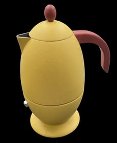 Stylish Vintage FACIX Italy "Querida" Aluminum Coffee Maker