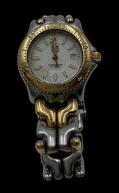 Vintage TAG HEUER Women's Two-Tone Stainless Steel Watch WG 1322