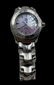 Vintage TAG HEUER Women's Stainless Steel & MOP Dial Watch WJ1315