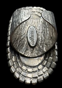 Vintage NIKOLAS FRANGOS Costume Jewelry Designer Ring