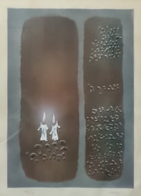 JEAN CLAUDE FARHI Signed Ltd. Ed. Lithograph - Judaism / Jewish Art