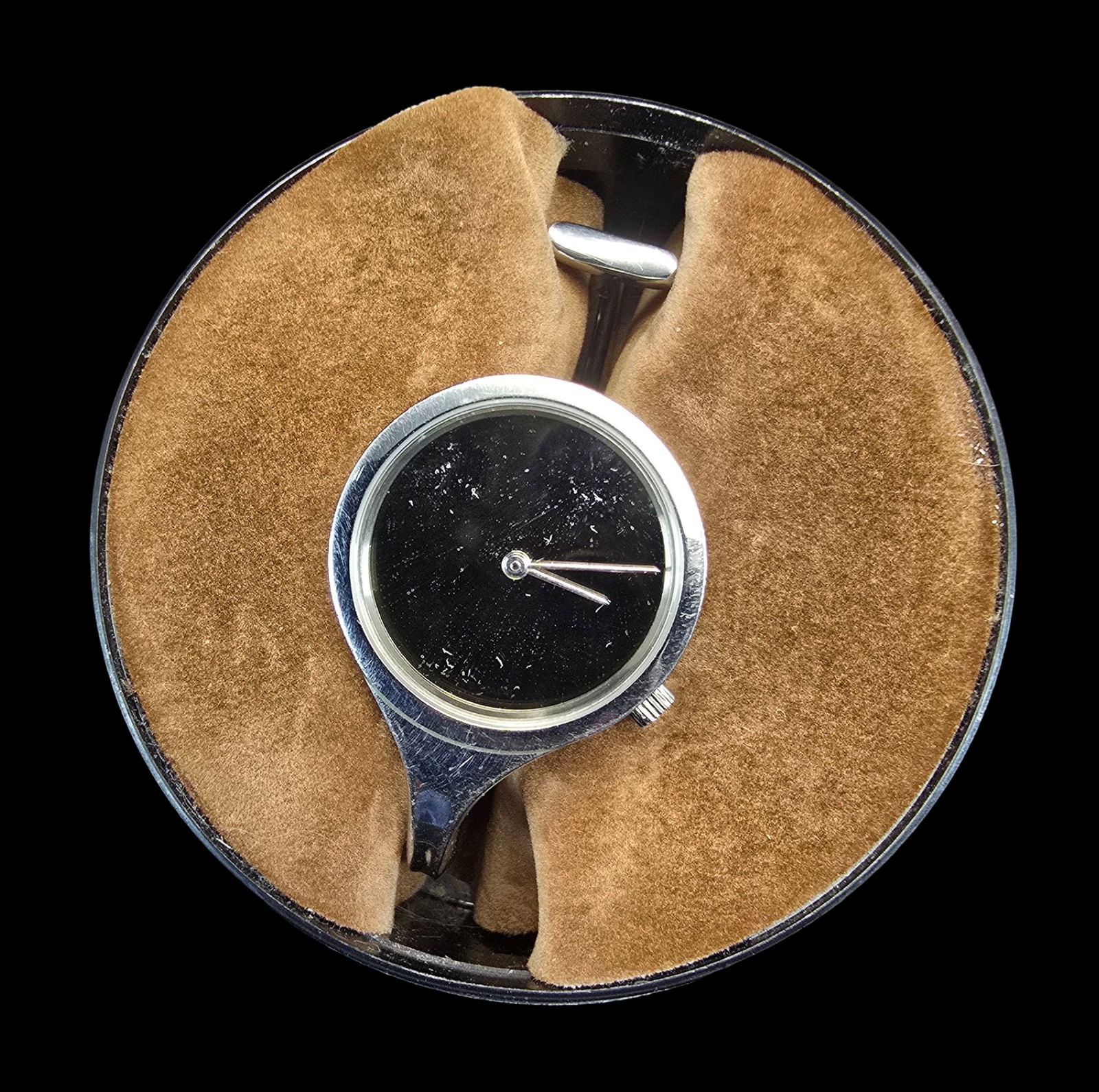 Vintage VIVIANNA TORUN for GEORG JENSEN Sterling Silver & Stainless Steel Watch w/ Original Box - (1 of 5)