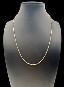 Stylish Vintage Sterling Silver Necklace