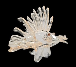 Vintage SWAROVSKI Crystal Figurine - Lion Fish