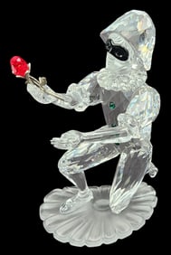 Vintage 2001 SWAROVSKI Collectors Society "Masquerade" Harlequin Crystal Figurine.