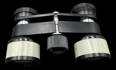 Vintage TASCO Japan Opera Glasses /w Leather Case