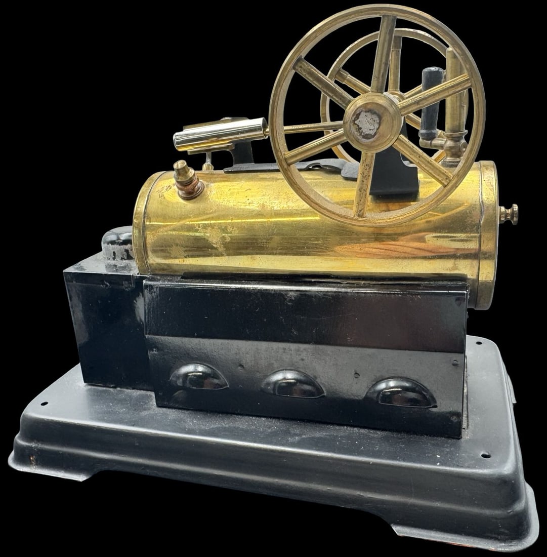 Rare Antique 1920s German Steam Engine Toy (1 of 3)