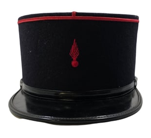 Authentic Vintage French “KEPI?? Firefighter Hat