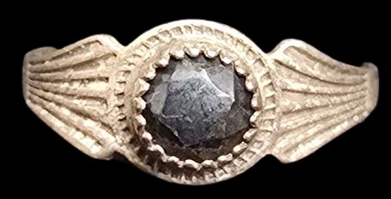 Vintage Mid-Century Southwestern PACIFIC JEWELRY COMPANY Sterling Silver & Gemstone Ring