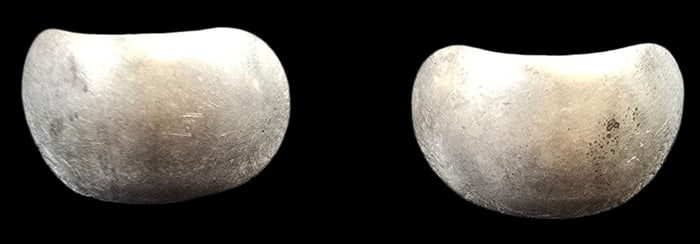 Pair of Vintage European 800 Silver Clip-On Earrings