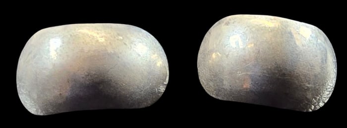 Pair of Vintage European 800 Silver Clip-On Earrings