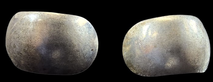 Pair of Vintage European 800 Silver Clip-On Earrings