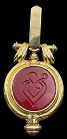 Very Unusual JOAN RIVERS for Tova Costume Jewelry Perfume Pendant