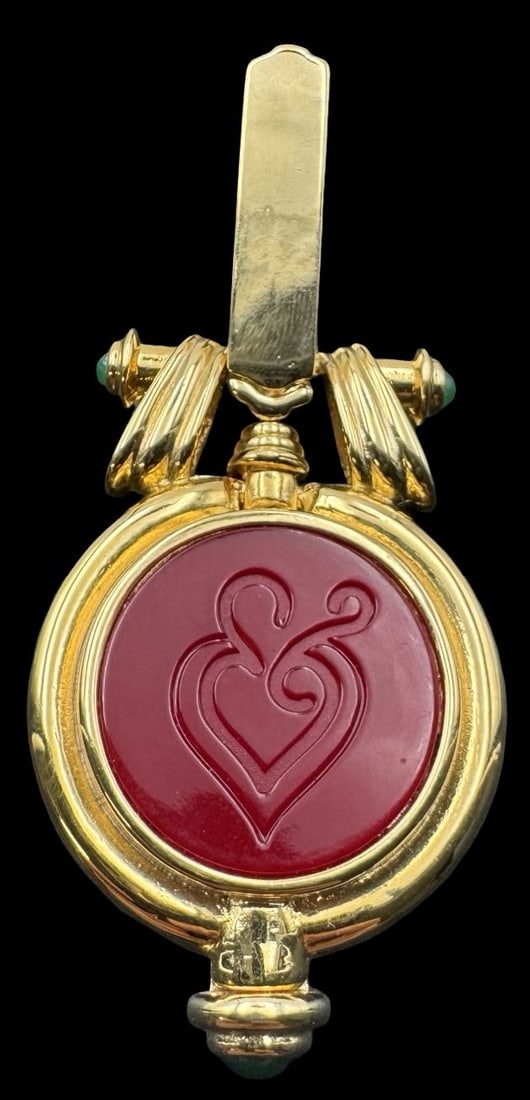 Very Unusual JOAN RIVERS for Tova Costume Jewelry Perfume Pendant (1 of 3)