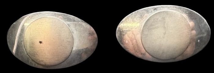 Unusual Vintage Mid-Century Modern BURKHARDT Canada Sterling Silver Designer Earrings