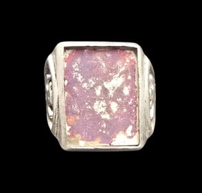 Vintage Mid-Century 1940s Native American BELL TRADING POST Sterling Silver Thunderbird Men's Ring