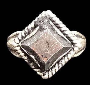 Vintage Mid-Century Southwestern PACIFIC JEWELRY COMPANY Sterling Silver & Gemstone Ring