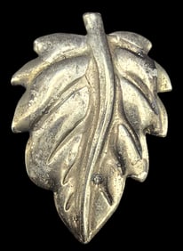 Vintage 800 Silver Leaf Shaped Pin