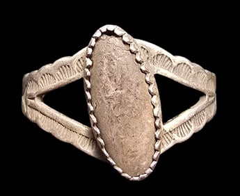 Vintage Mid-Century Southwestern PACIFIC JEWELRY COMPANY Sterling Silver & Gemstone Ring