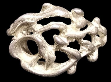 Vintage Mid-Century Modern Brutalist PACIFIC JEWELRY COMPANY Sterling Silver Ring